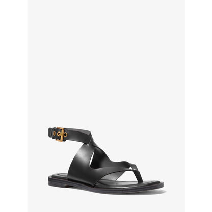 Michael Kors Irene Leather Wrap Sandal