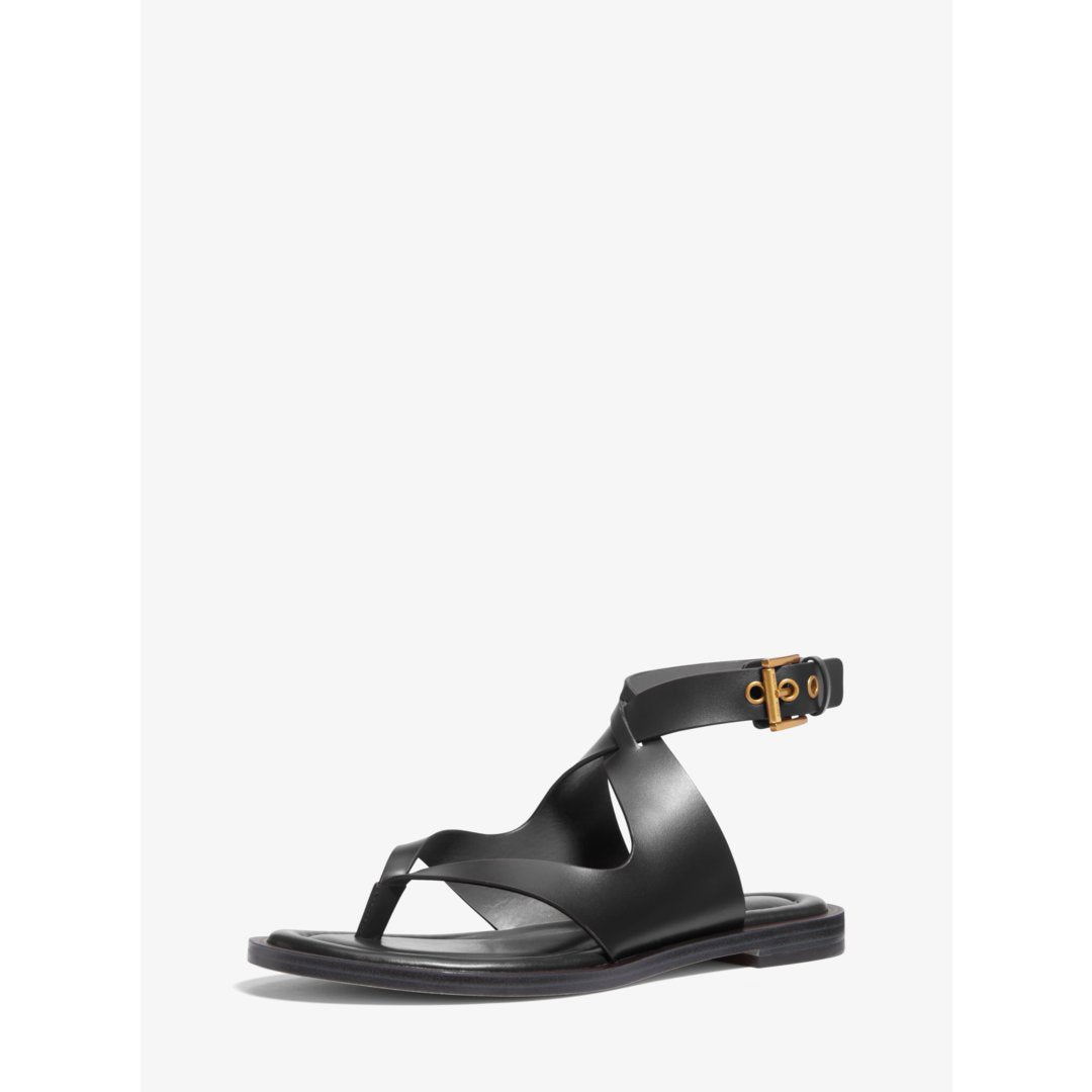 Michael Kors Irene Leather Wrap Sandal