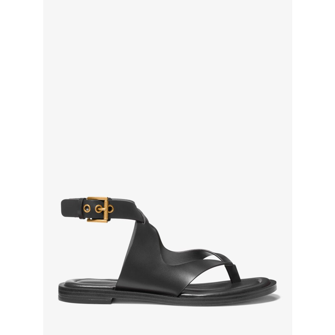 Michael Kors Irene Leather Wrap Sandal
