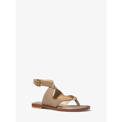 Michael Kors Irene Suede Wrap Sandal