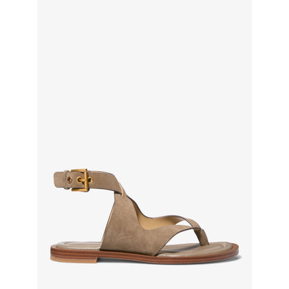 Michael Kors Irene Suede Wrap Sandal