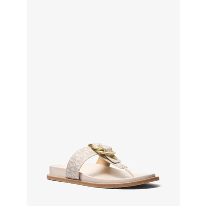 Michael Kors Jaden Signature Logo Thong Sandal