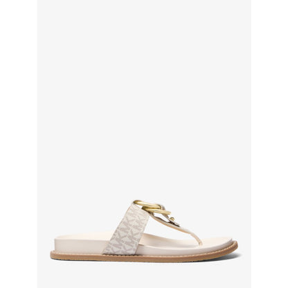 Michael Kors Jaden Signature Logo Thong Sandal