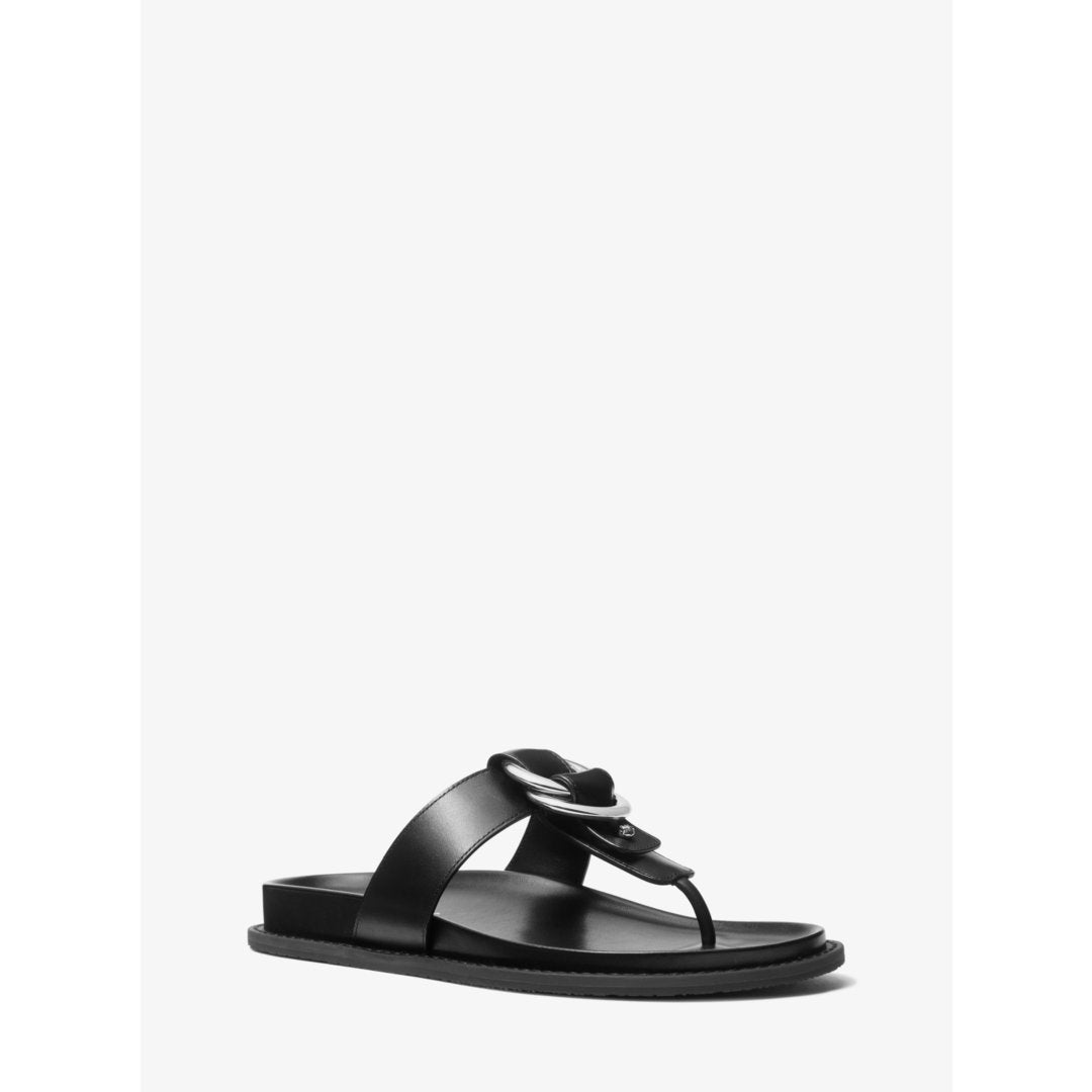 Michael Kors Jaden Leather Thong Sandal