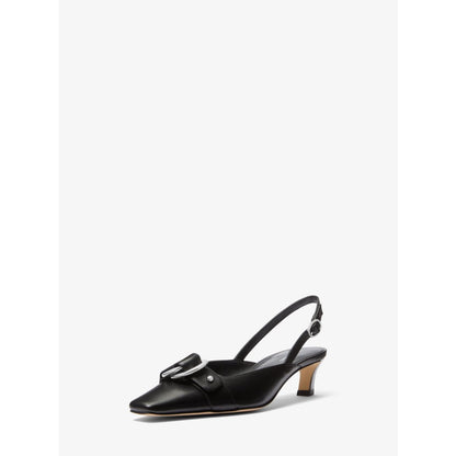 Michael Kors Jaden Leather Slingback Pump