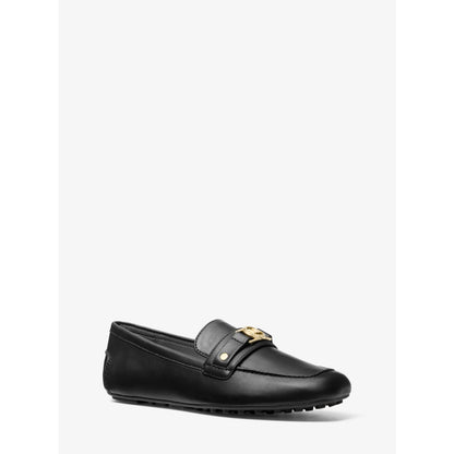 Michael Kors Mandy Leather Moccasin Loafer