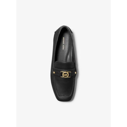 Michael Kors Mandy Leather Moccasin Loafer