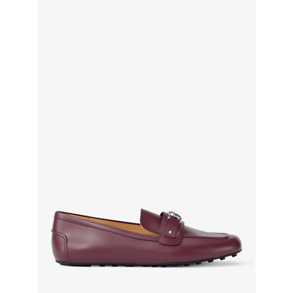 Michael Kors Mandy Leather Moccasin Loafer