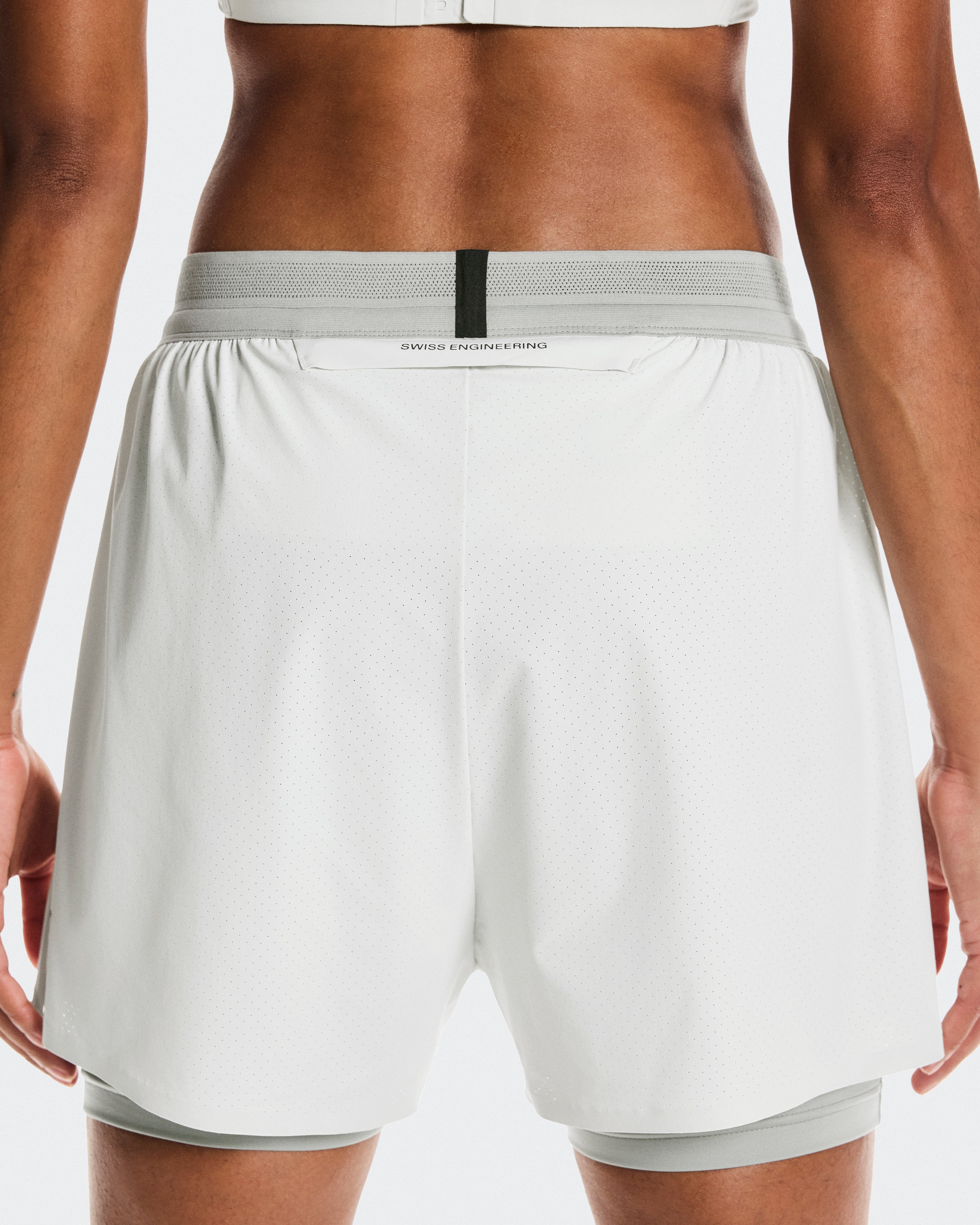 On 3" Performance 2/1 Shorts Iceberg | Tin (Women'S)