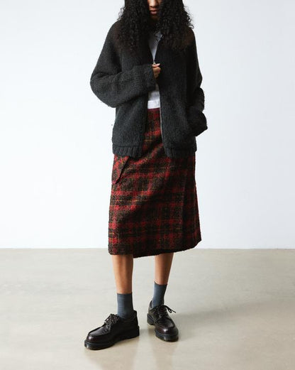 Dr. Martens Lowell Crocodile Dark Brown - Womens