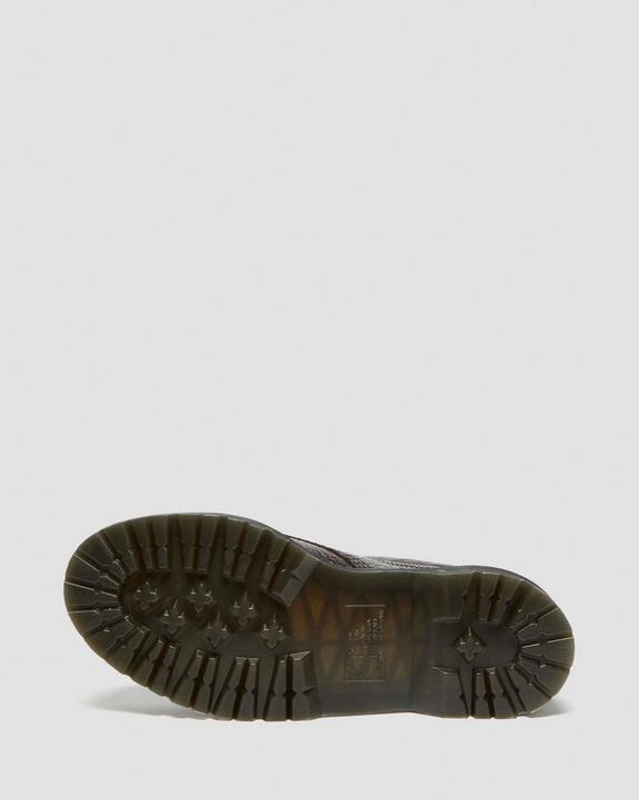 Dr. Martens Lowell Crocodile Dark Brown - Womens