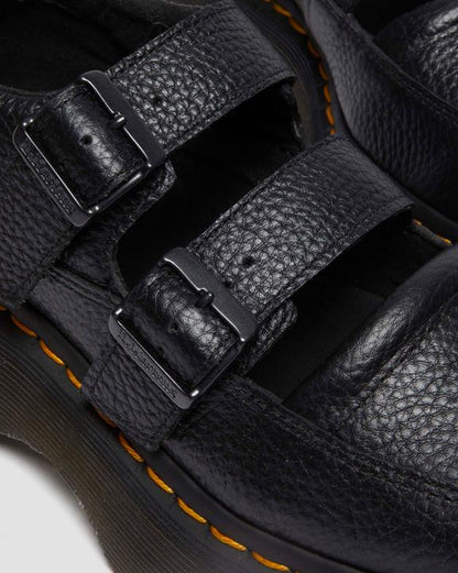Dr Martens Buzz - Black Milled Nappa