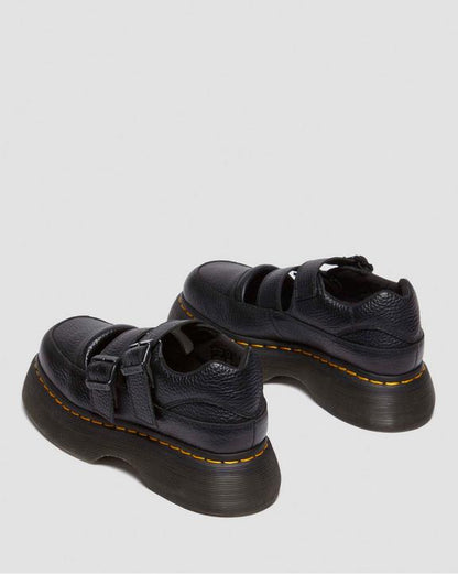 Dr Martens Buzz - Black Milled Nappa