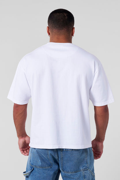 YoungLA 4106 - Dark Wave Tees White