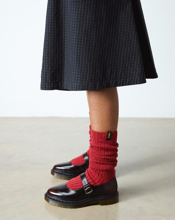 Dr Martens Elphie - Cherry Red Arcadia