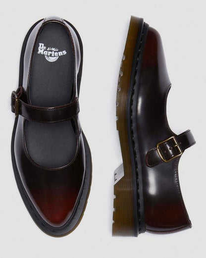 Dr Martens Elphie - Cherry Red Arcadia