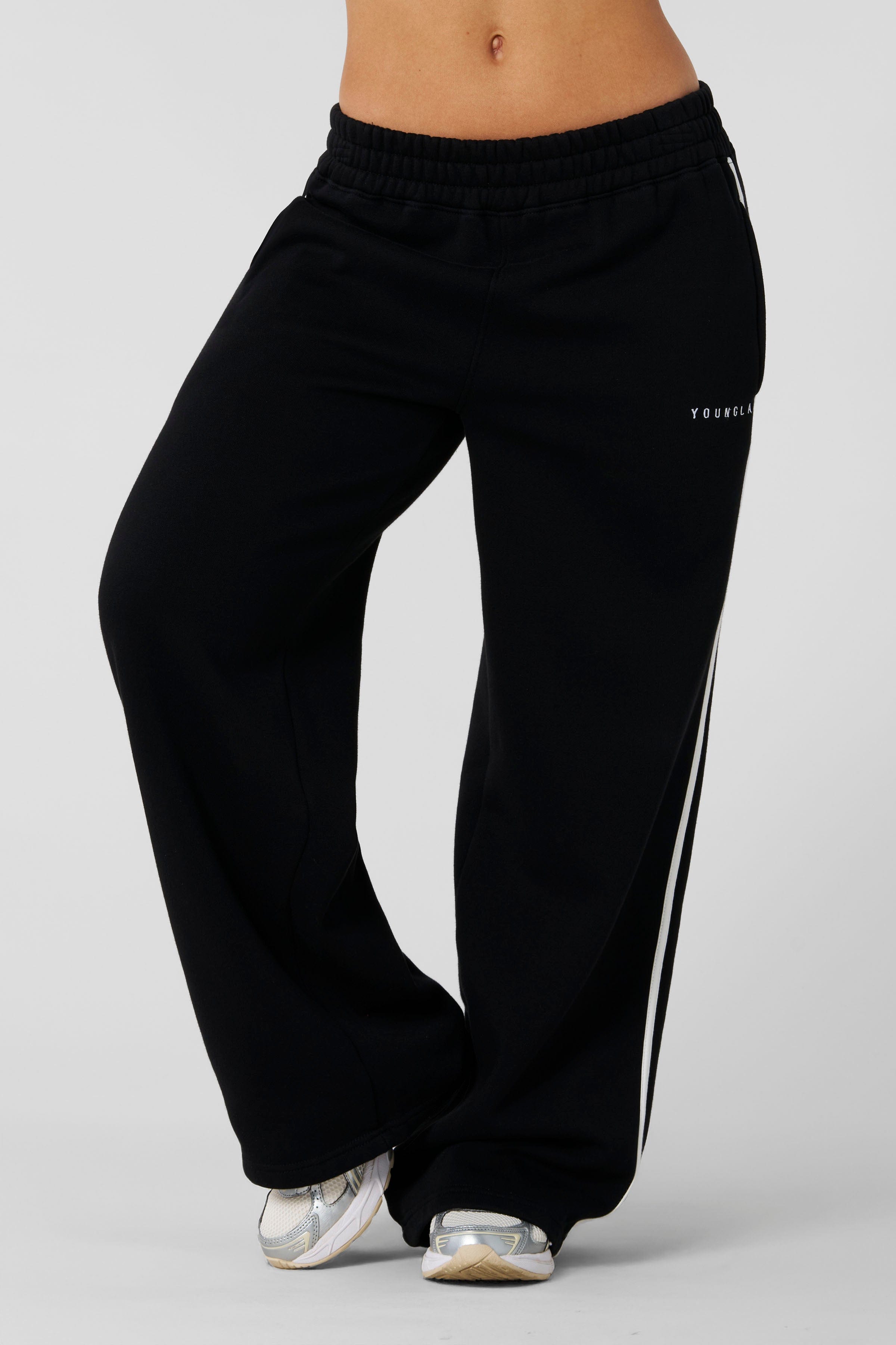 YoungLA W239 - Streak Joggers Black