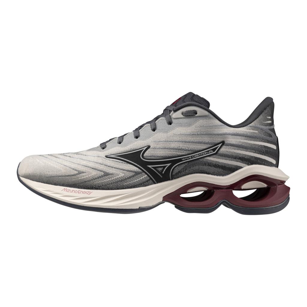 Mizuno Men's Wave Creation 25 Ssw Running Shoe White Sand Ebony