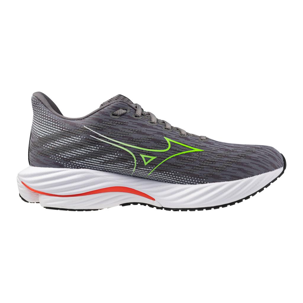 Mizuno Men's Wave Rider 28 Running Shoe Tradewinds Green Gecko