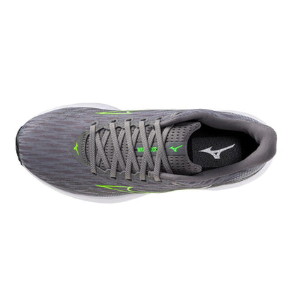 Mizuno Men's Wave Rider 28 Running Shoe Tradewinds Green Gecko