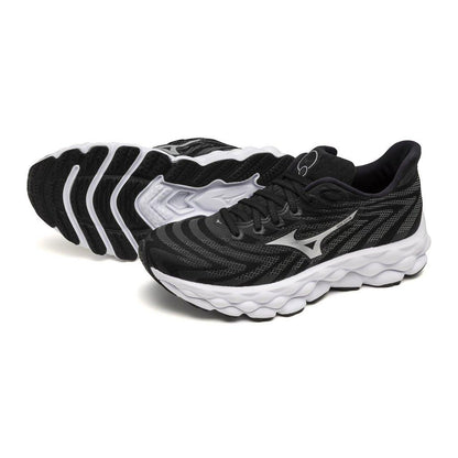 Mizuno Women's Wave Sky 8 Running Shoe Thistle White
