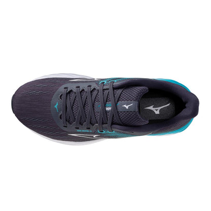 Mizuno Men's Wave Inspire 21 Running Shoe Odyssey Grey White
