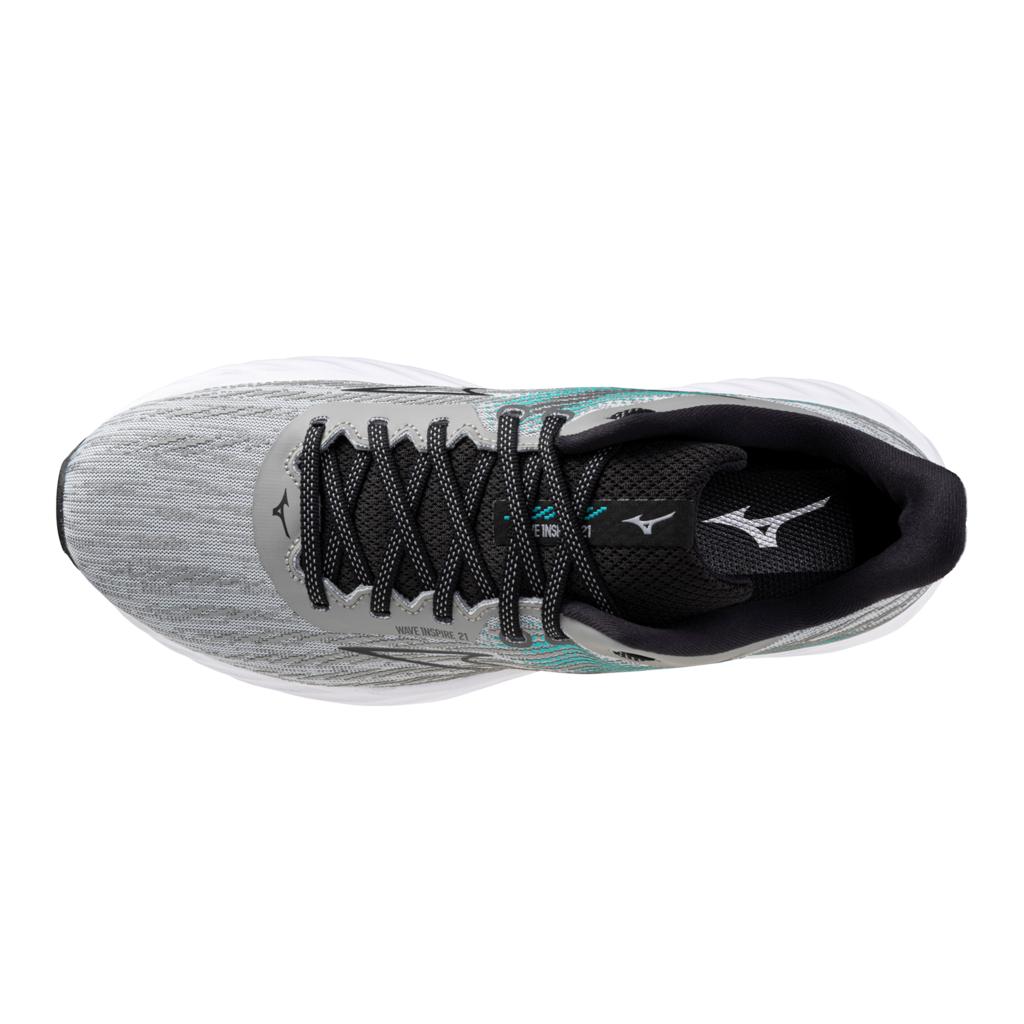 Mizuno Men's Wave Inspire 21 Running Shoe Ultimate Grey Black