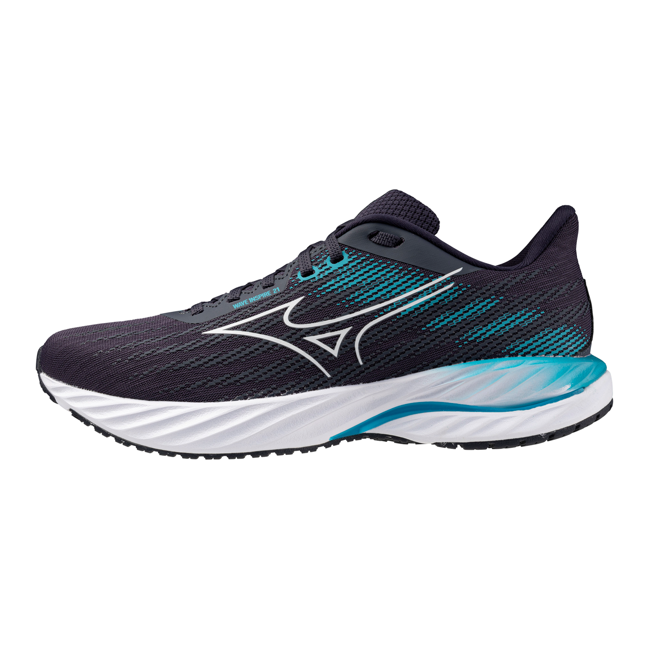 Mizuno Men's Wave Inspire 21 Running Shoe Tradewinds Neo Mint