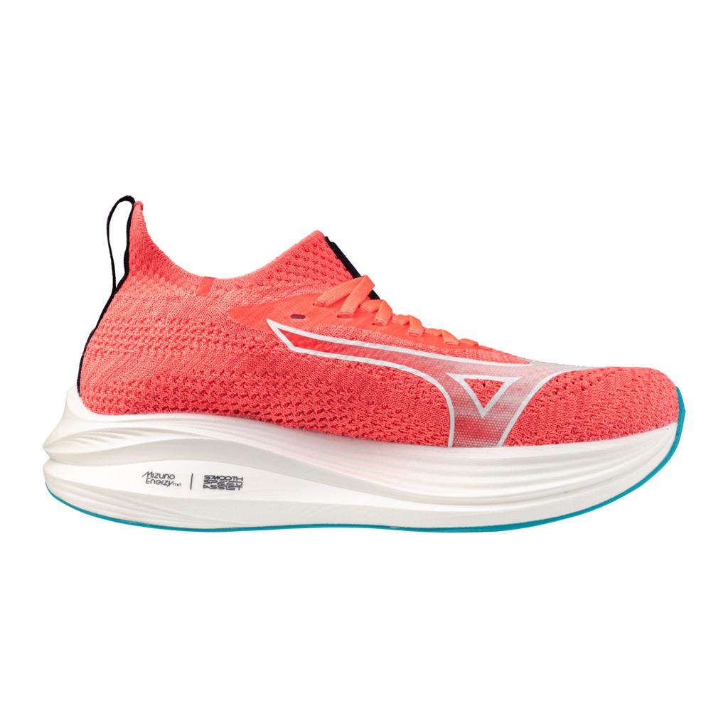 Mizuno Women's Neo Zen Running Shoe Striking Coral White