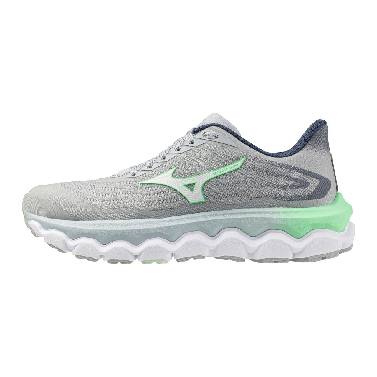 Mizuno Women's Wave Horizon 8 Running Shoe Black White