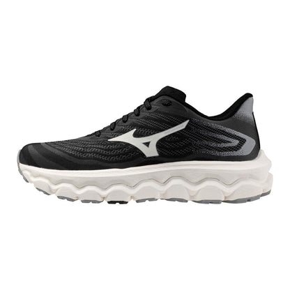 Mizuno Women's Wave Horizon 8 Wide D Running Shoe Black White