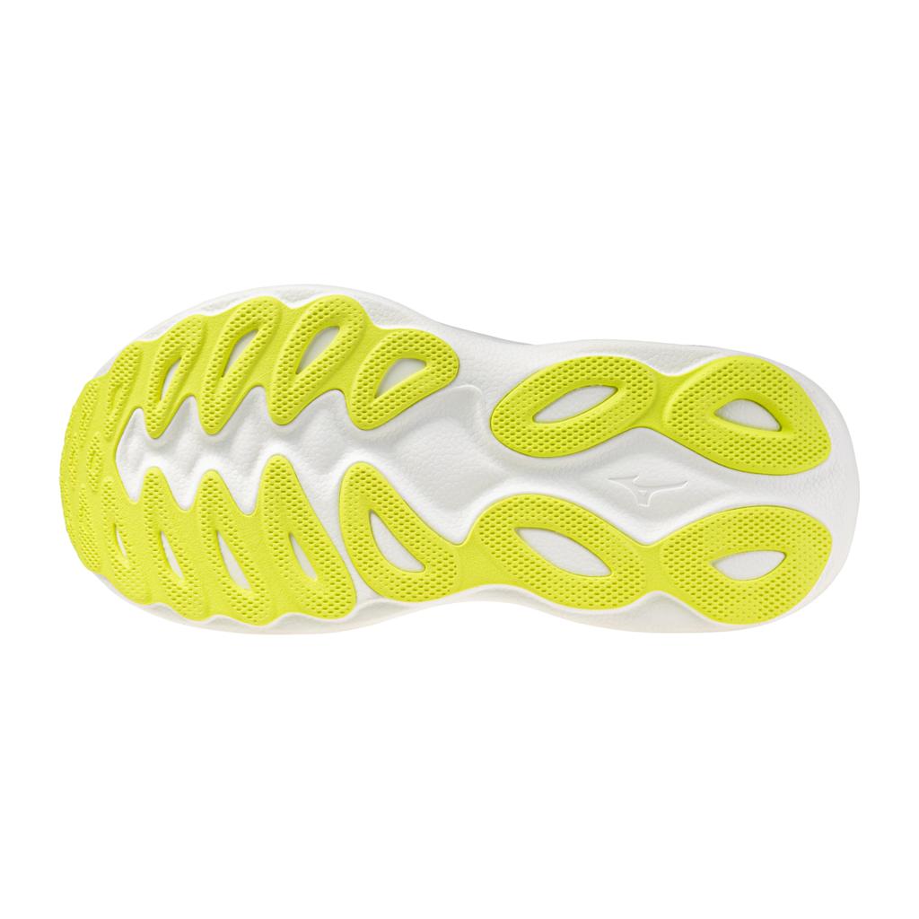 Mizuno Women's Wave Sky 9 Wide D Running Shoe Snow White Silver Birch