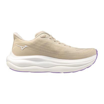 Mizuno Women's Wave Sky 9 Running Shoe Lifestyle Pack Summer Sand White