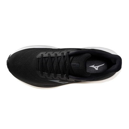 Mizuno Men's Wave Sky 9 Running Shoe Black Metallic Grey