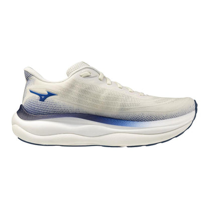 Mizuno Men's Wave Sky 9 Wide 2E Running Shoe Snow White Surf The Web