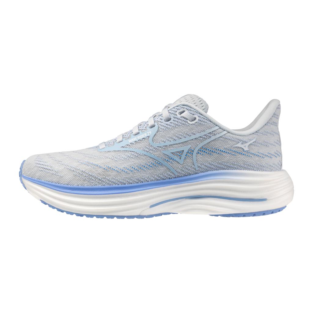Mizuno Women's Wave Rider 29 Wide D Running Shoe Ancient Water Ice