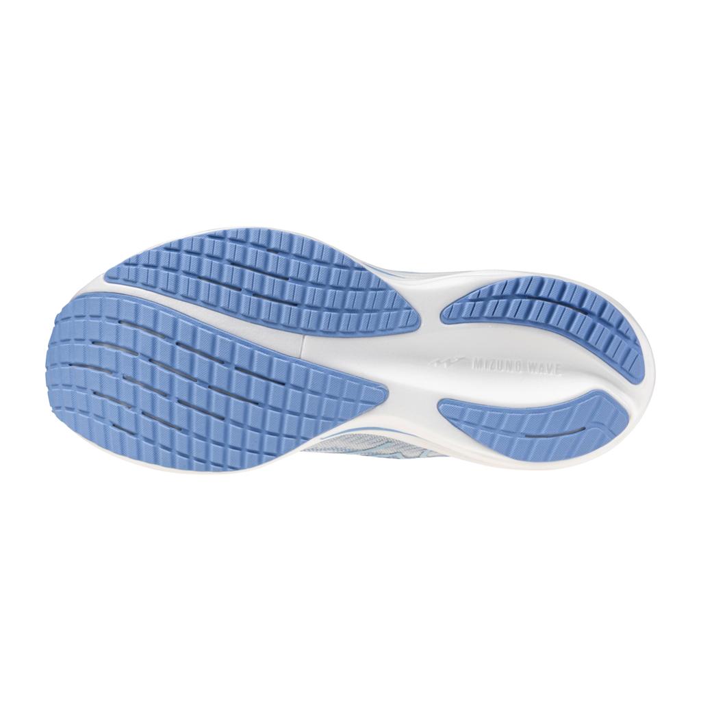 Mizuno Women's Wave Rider 29 Wide D Running Shoe Ancient Water Ice