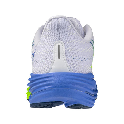 Mizuno Women's Wave Rider 29 Running Shoe White Lightning Yellow