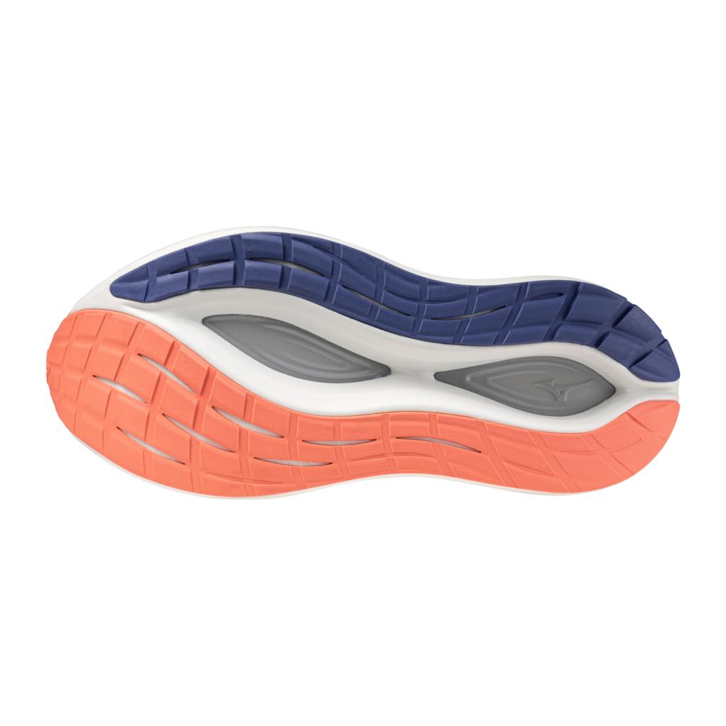 Mizuno Women's Neo Vista 2 Running Shoe White Striking Coral