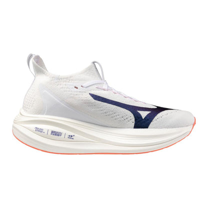 Mizuno Women's Neo Vista 2 Running Shoe White Striking Coral