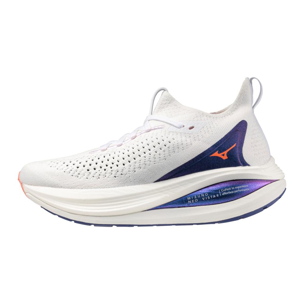 Mizuno Women's Neo Vista 2 Running Shoe White Striking Coral