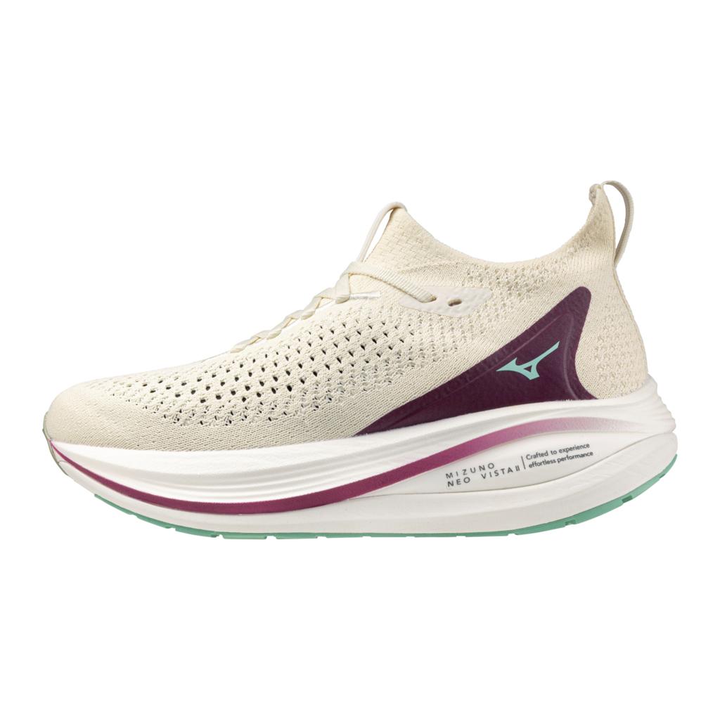Mizuno Women's Neo Vista 2 Running Shoe Nimbus Cloud Ice Green