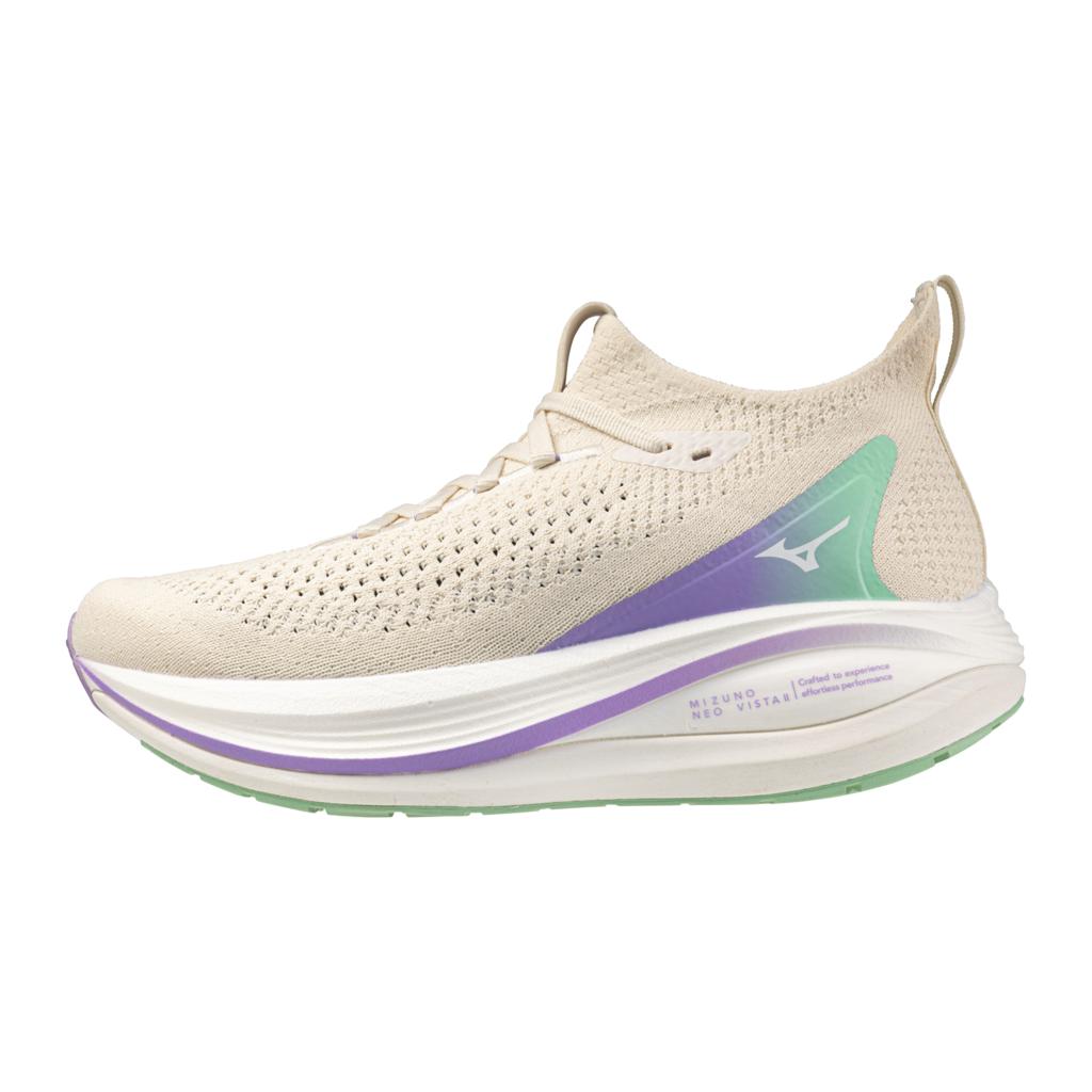 Mizuno Women's Neo Vista 2 Running Shoe Lifestyle Pack Pristine White