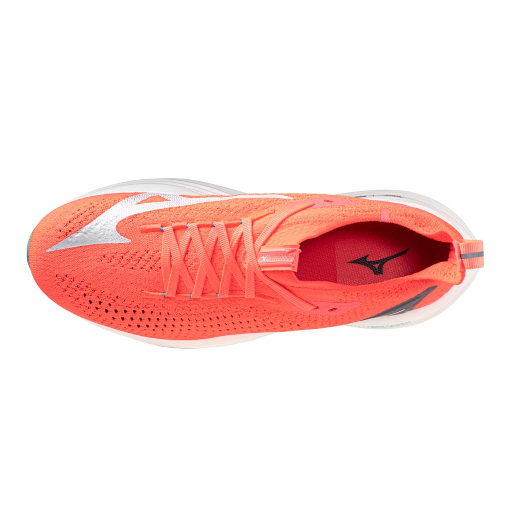Mizuno Unisex Neo Vista 2 Running Shoe Striking Coral White