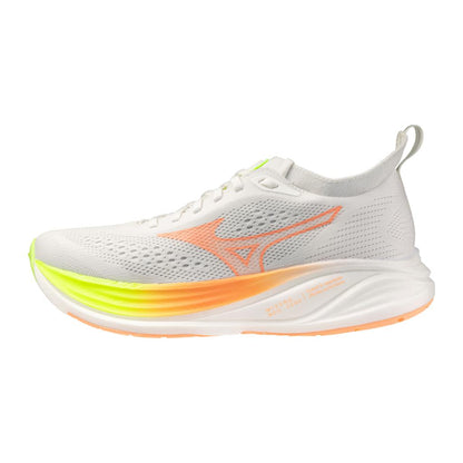 Mizuno Women's Neo Zen 2 Running Shoes Gf White Flamingo Coral