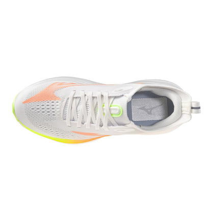 Mizuno Women's Neo Zen 2 Running Shoes Gf White Flamingo Coral
