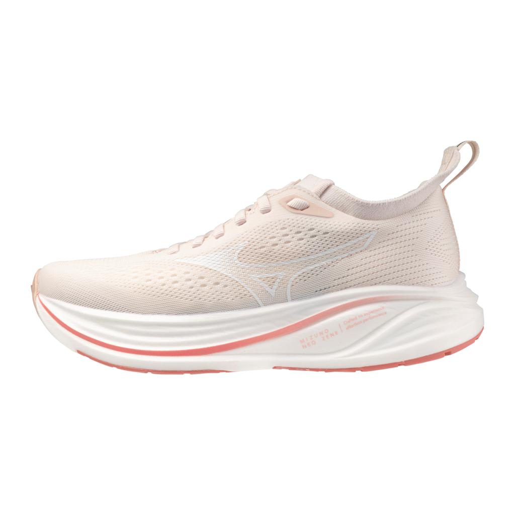Mizuno Women's Neo Zen 2 Running Shoes Petal Pink White