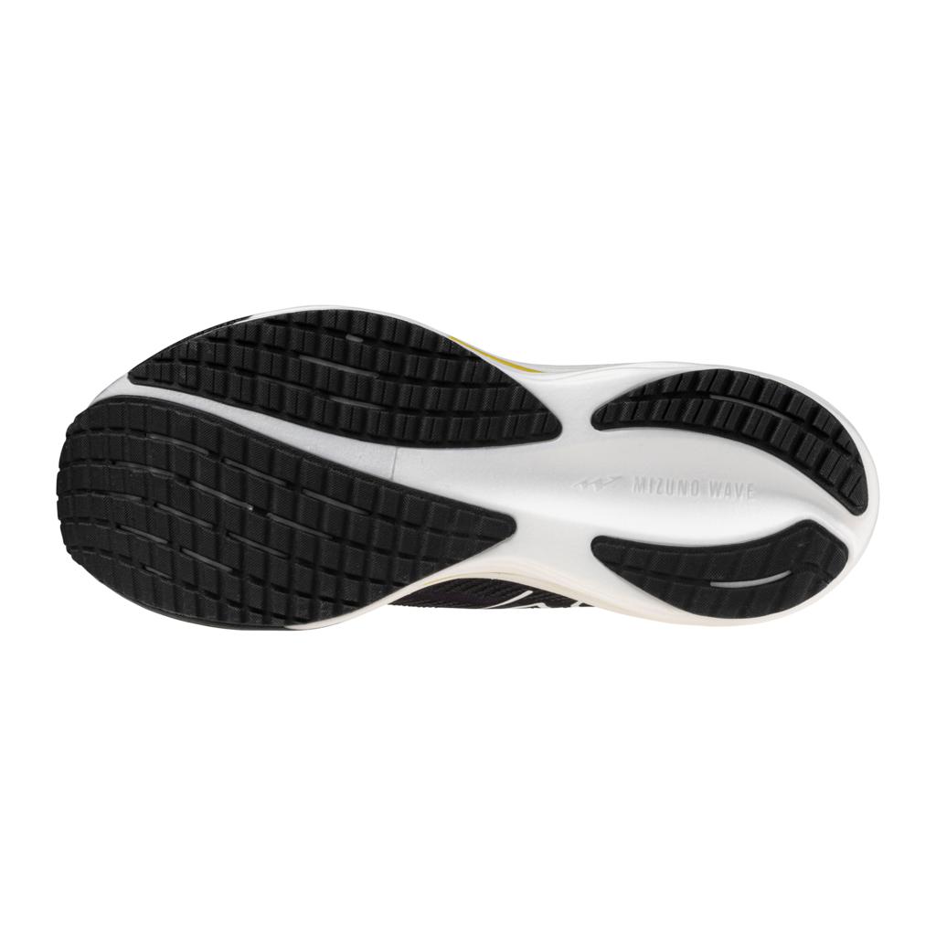 Mizuno Unisex Wave Rider 29 Origami Pack Running Shoes Black White