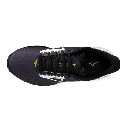 Mizuno Unisex Wave Rider 29 Origami Pack Running Shoes Black White