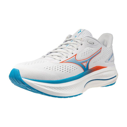 Mizuno Men's Wave Inspire 22 Wide 2E Running Shoes Cloudscape Blue Jewel